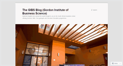 Desktop Screenshot of gibsic.wordpress.com