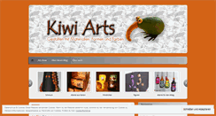 Desktop Screenshot of kiwiarts.wordpress.com