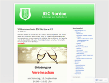 Tablet Screenshot of bscnordoe.wordpress.com