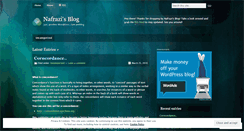 Desktop Screenshot of nafrazi.wordpress.com