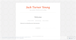 Desktop Screenshot of jackturneryoung.wordpress.com