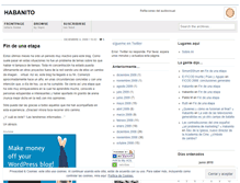 Tablet Screenshot of habanito.wordpress.com