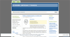 Desktop Screenshot of ecempyfinan.wordpress.com