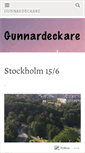 Mobile Screenshot of gunnardeckare.wordpress.com