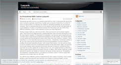 Desktop Screenshot of lanyardcustom.wordpress.com