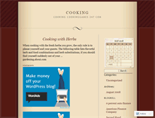 Tablet Screenshot of cookingponim.wordpress.com