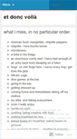 Mobile Screenshot of etdoncvoila.wordpress.com
