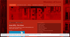 Desktop Screenshot of ministeriumderliebe.wordpress.com