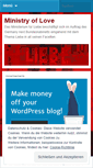Mobile Screenshot of ministeriumderliebe.wordpress.com