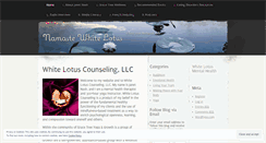 Desktop Screenshot of namastewhitelotus.wordpress.com