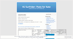 Desktop Screenshot of njsurfriderdrafts.wordpress.com