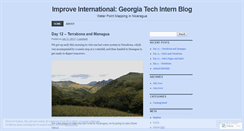 Desktop Screenshot of improveinterns.wordpress.com