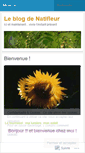 Mobile Screenshot of natifleur.wordpress.com
