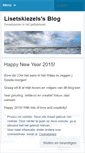 Mobile Screenshot of lisetskiezels.wordpress.com