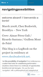 Mobile Screenshot of navigatingpossibilities.wordpress.com