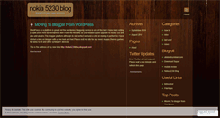 Desktop Screenshot of nokia5230blogger.wordpress.com