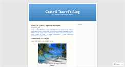 Desktop Screenshot of castelltravel.wordpress.com