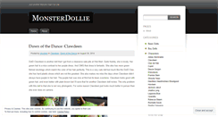 Desktop Screenshot of monsterdollie.wordpress.com