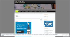 Desktop Screenshot of lilia2009.wordpress.com