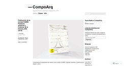 Desktop Screenshot of compoarq.wordpress.com