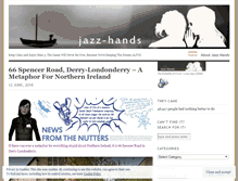 Tablet Screenshot of j4zzh4nd5.wordpress.com