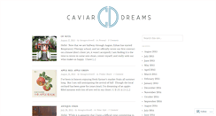 Desktop Screenshot of caviardreamsblog.wordpress.com