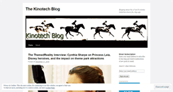 Desktop Screenshot of kinotechnologies.wordpress.com