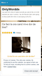 Mobile Screenshot of onlywordd.wordpress.com