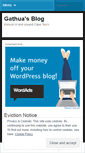 Mobile Screenshot of gathua.wordpress.com