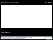 Tablet Screenshot of gathua.wordpress.com