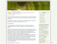 Tablet Screenshot of curriliticando.wordpress.com