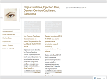 Tablet Screenshot of cejaspostizasbarcelona.wordpress.com