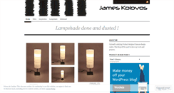 Desktop Screenshot of jameskolovos.wordpress.com