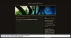 Desktop Screenshot of drdymphna.wordpress.com