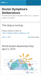 Mobile Screenshot of drdymphna.wordpress.com