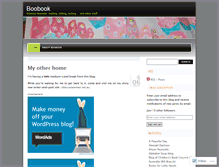 Tablet Screenshot of boobook.wordpress.com