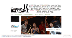 Desktop Screenshot of carovanabalacavalfr.wordpress.com