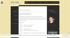 Desktop Screenshot of manuelvallejo.wordpress.com