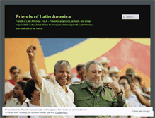 Tablet Screenshot of friendsoflatinamerica.wordpress.com