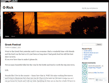 Tablet Screenshot of oboyrick.wordpress.com