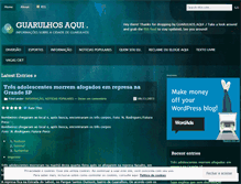 Tablet Screenshot of guarulhosaqui.wordpress.com