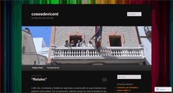 Desktop Screenshot of cosesdevicent.wordpress.com