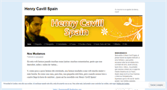 Desktop Screenshot of henrycavillspain.wordpress.com