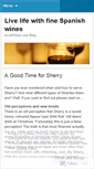 Mobile Screenshot of excelwines.wordpress.com