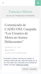 Mobile Screenshot of morere.wordpress.com