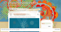 Desktop Screenshot of dianagiselafernandez.wordpress.com