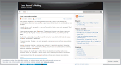 Desktop Screenshot of laraparodi.wordpress.com