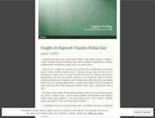 Tablet Screenshot of lappel.wordpress.com