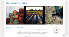 Desktop Screenshot of cbisgivingtreefarm.wordpress.com