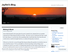 Tablet Screenshot of jay5mi.wordpress.com